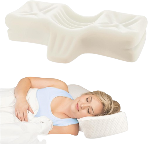 Neck Support Pillow for Side & Back Sleepers